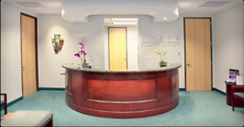 Welcome Desk at Baker Plastic Surgery